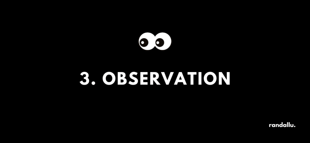#3 Observations